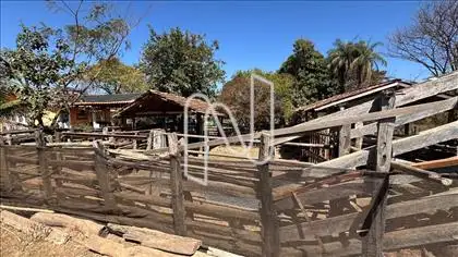 Curral com embarcador 