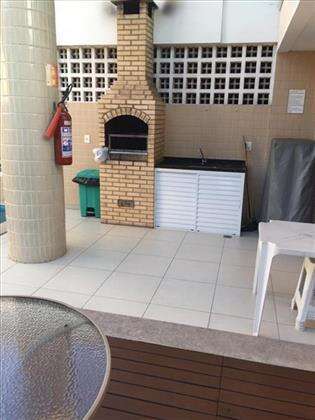 Lazer do prédio: churrasqueira