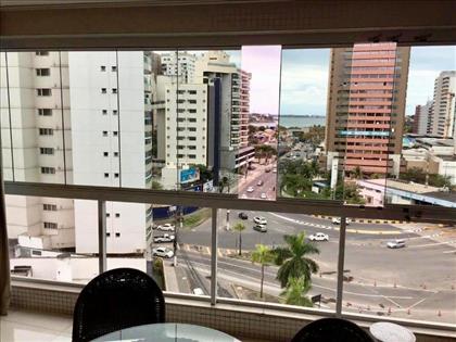 Vista da Varanda, andar alto, SOL DA MANHÃ.