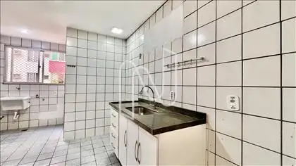 cozinha com A.S integrada