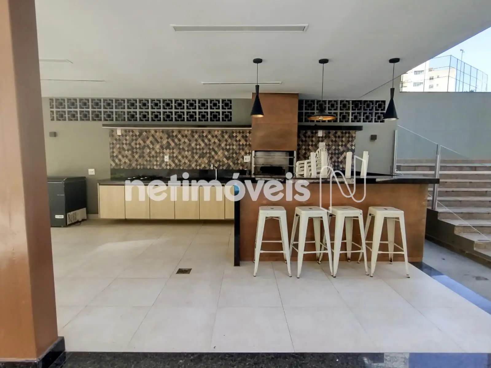 Espaço gourmet e churrasqueira