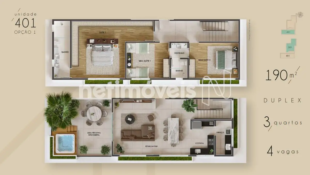 Planta Un. 401- Tipo 2