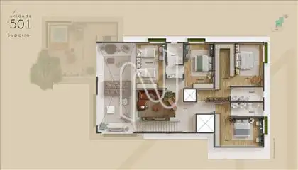 Planta Un. 501- Superior 