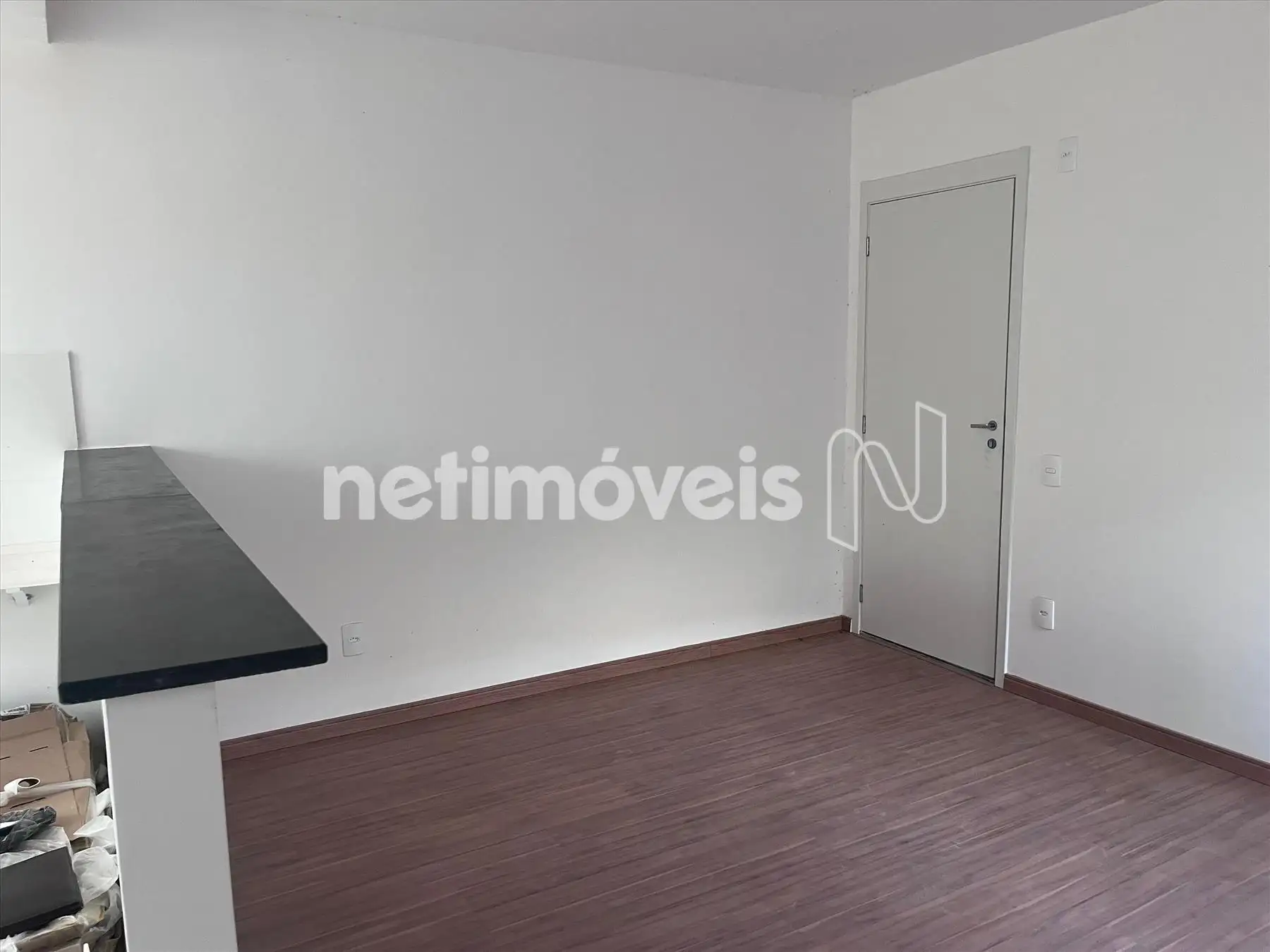 sala conjugada com cozinha