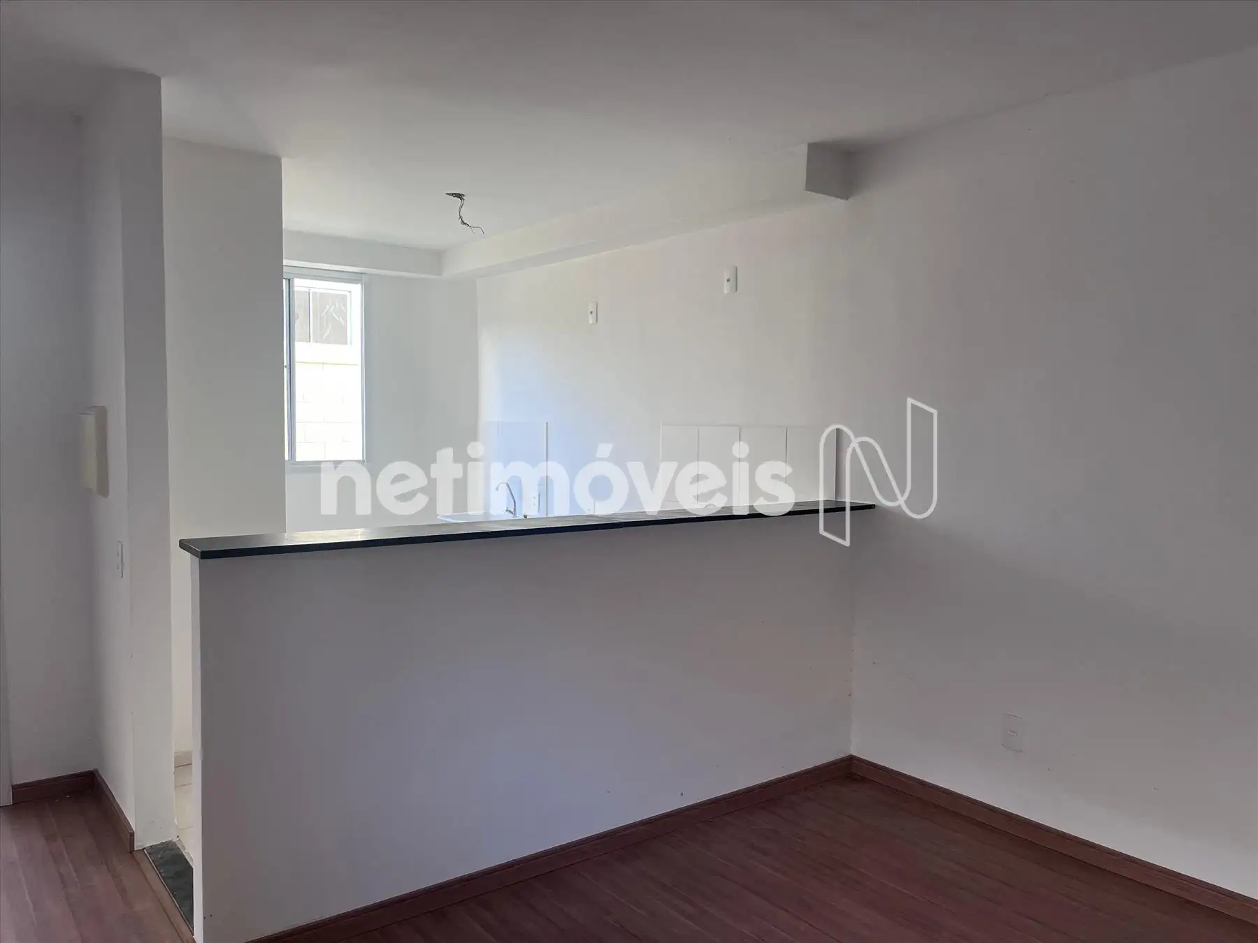 Sala conjugada com cozinha
