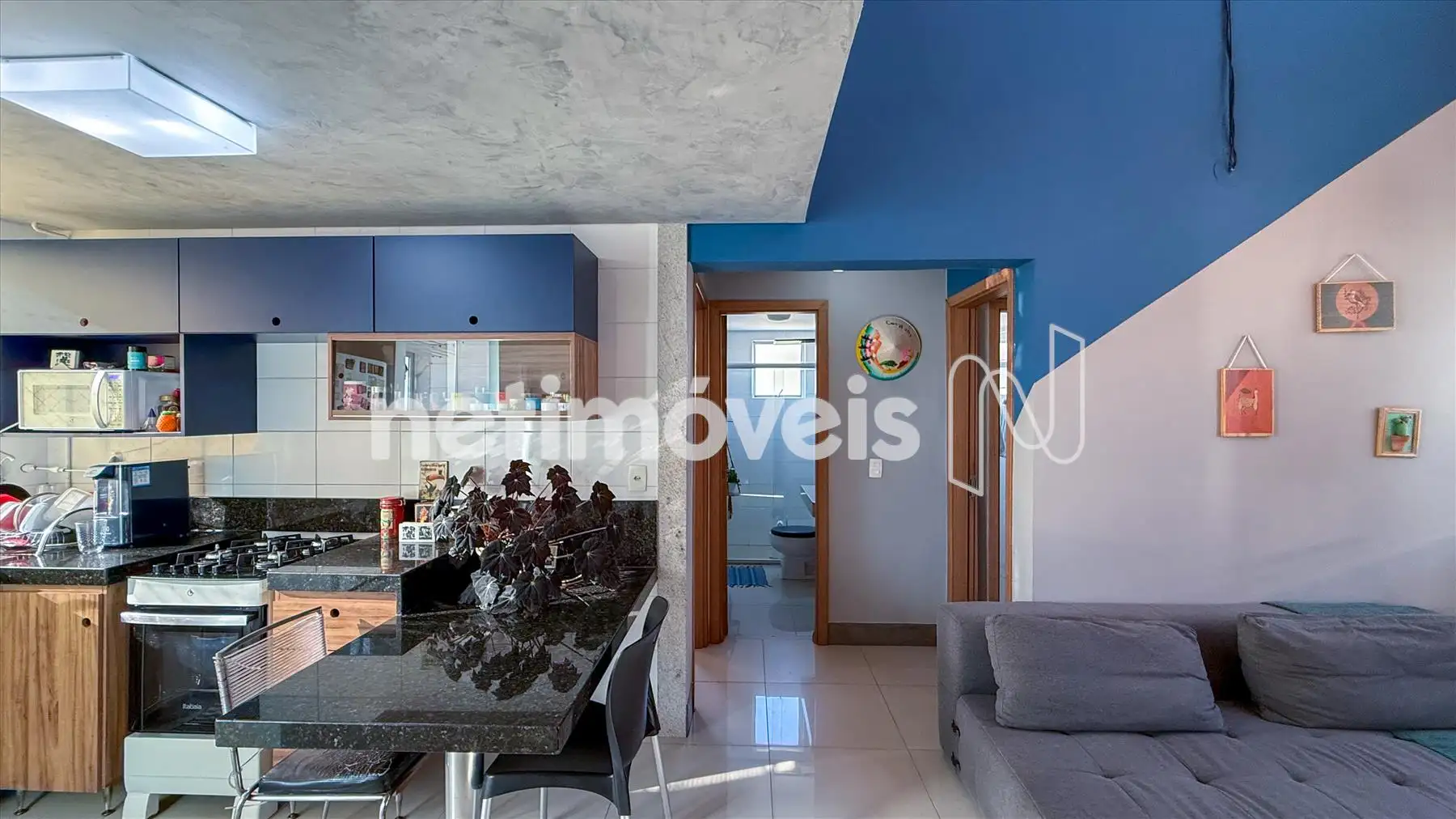 Sala e cozinha