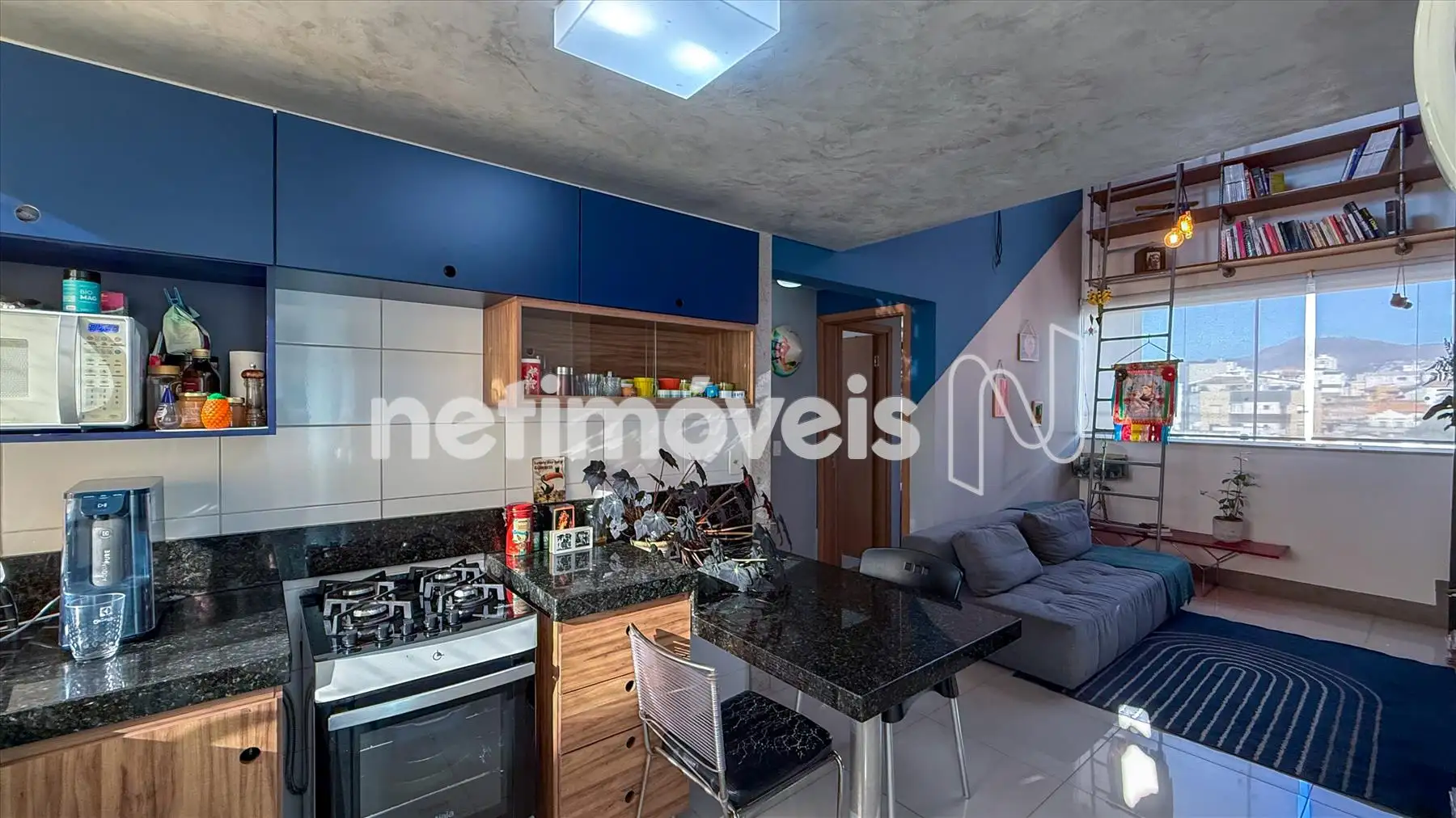 Sala e cozinha