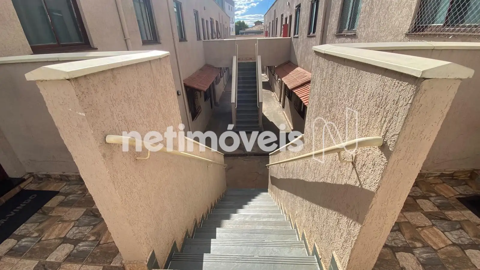 Área de acesso ao apartamento