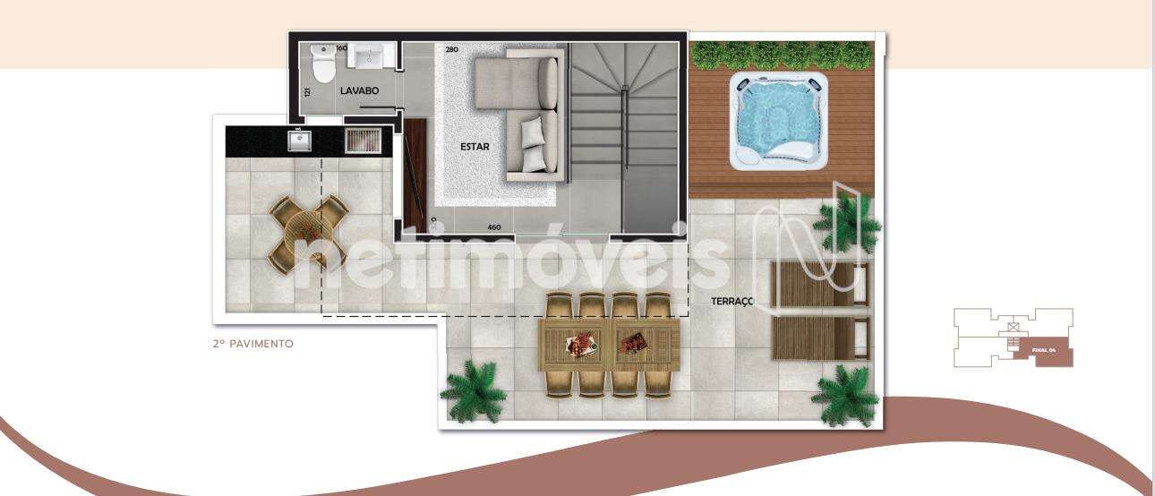 Planta Baixa 2D 2º Pavimento Terraço