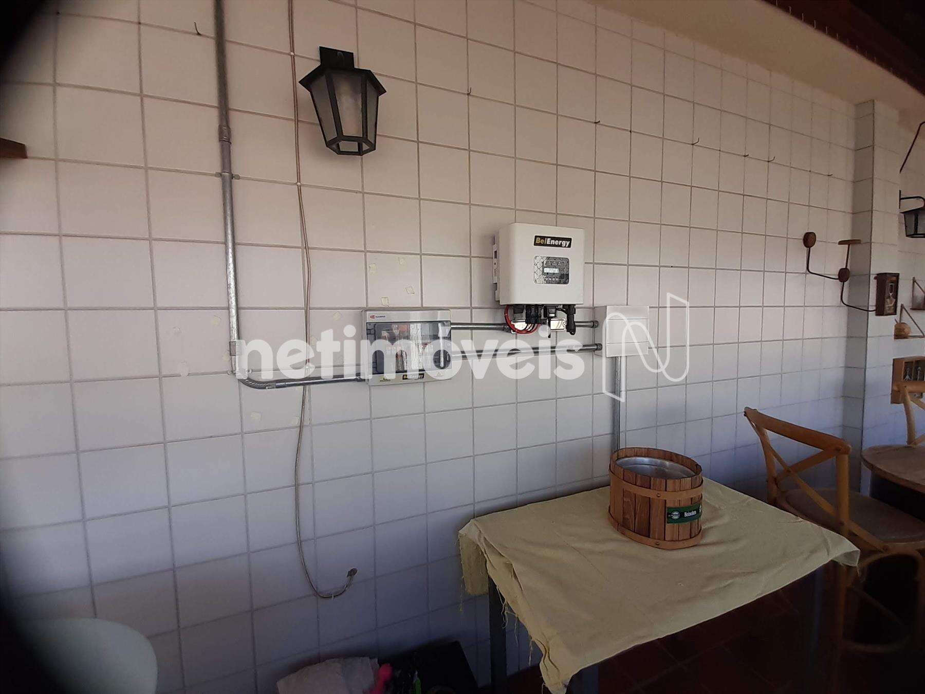 Central da usina fotovoltaica .