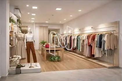  Foto demonstrativa de uma loja de roupa