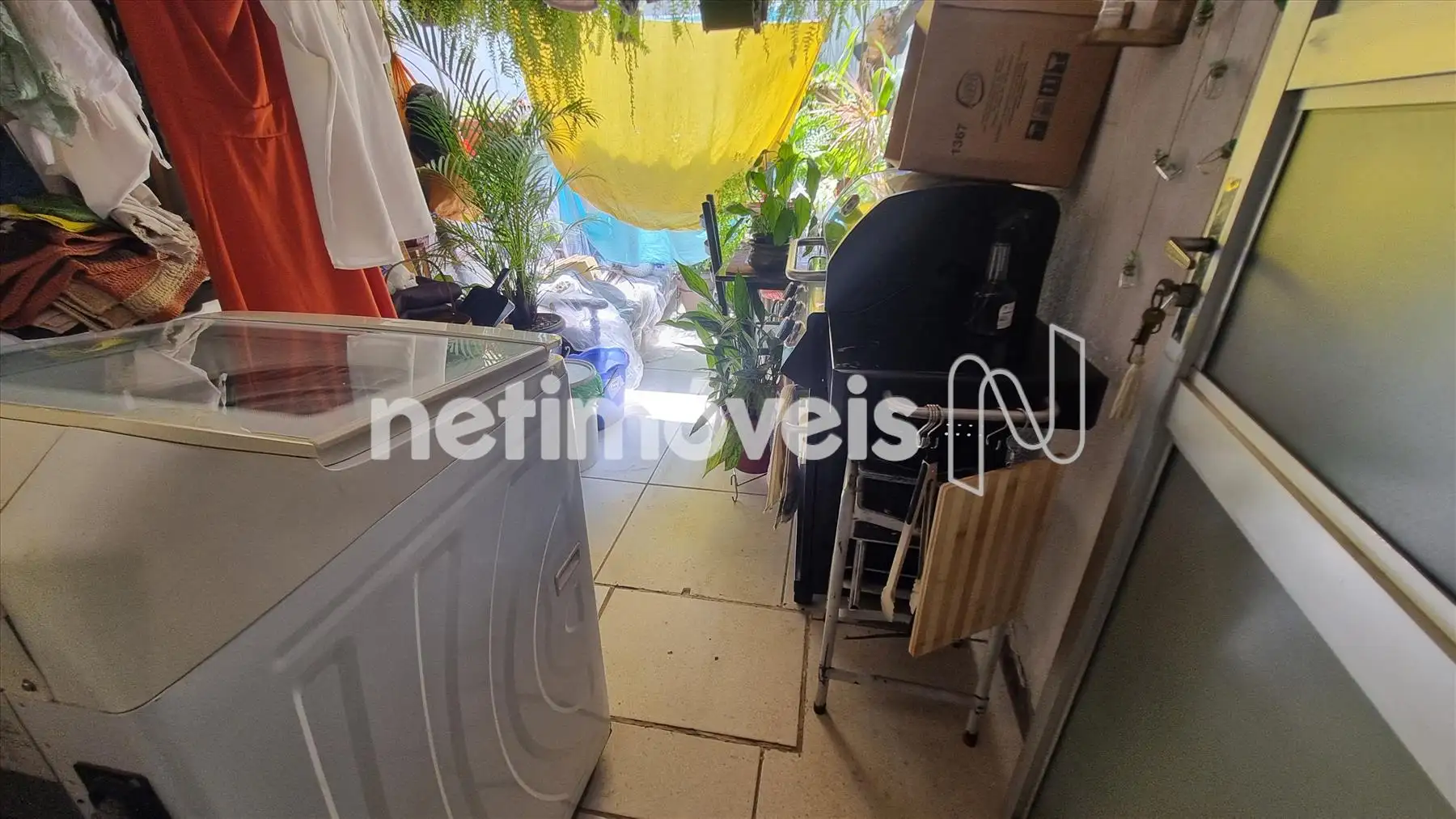 Área de serviço e área privativa