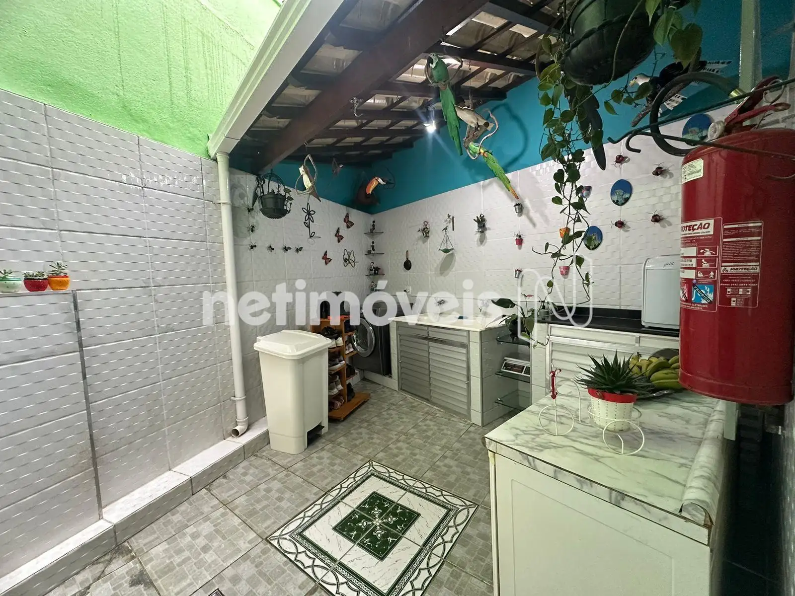 Área de lavar + Churrasqueira