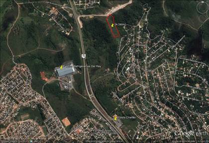 Perímetro da Área -  Ao Lado BR-040  