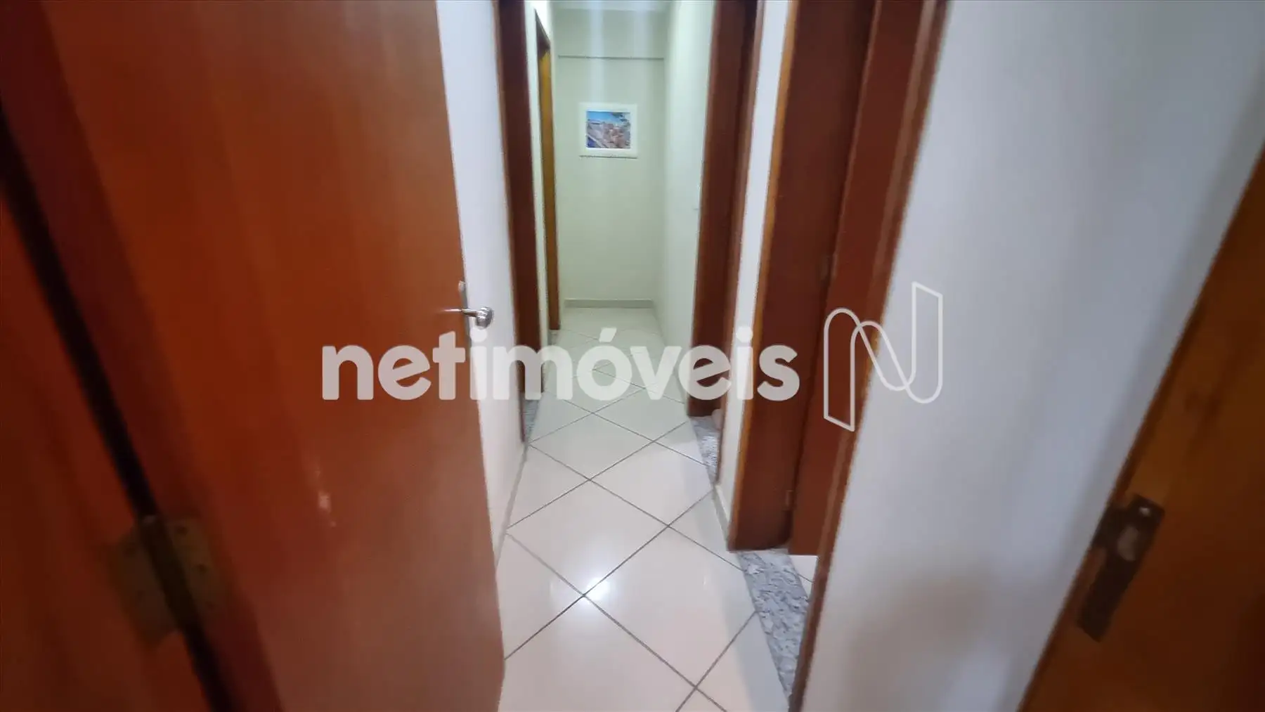 Corredor de acesso aos quartos