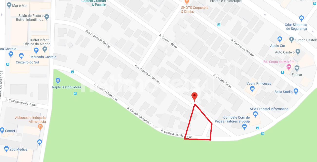 Vista no google maps