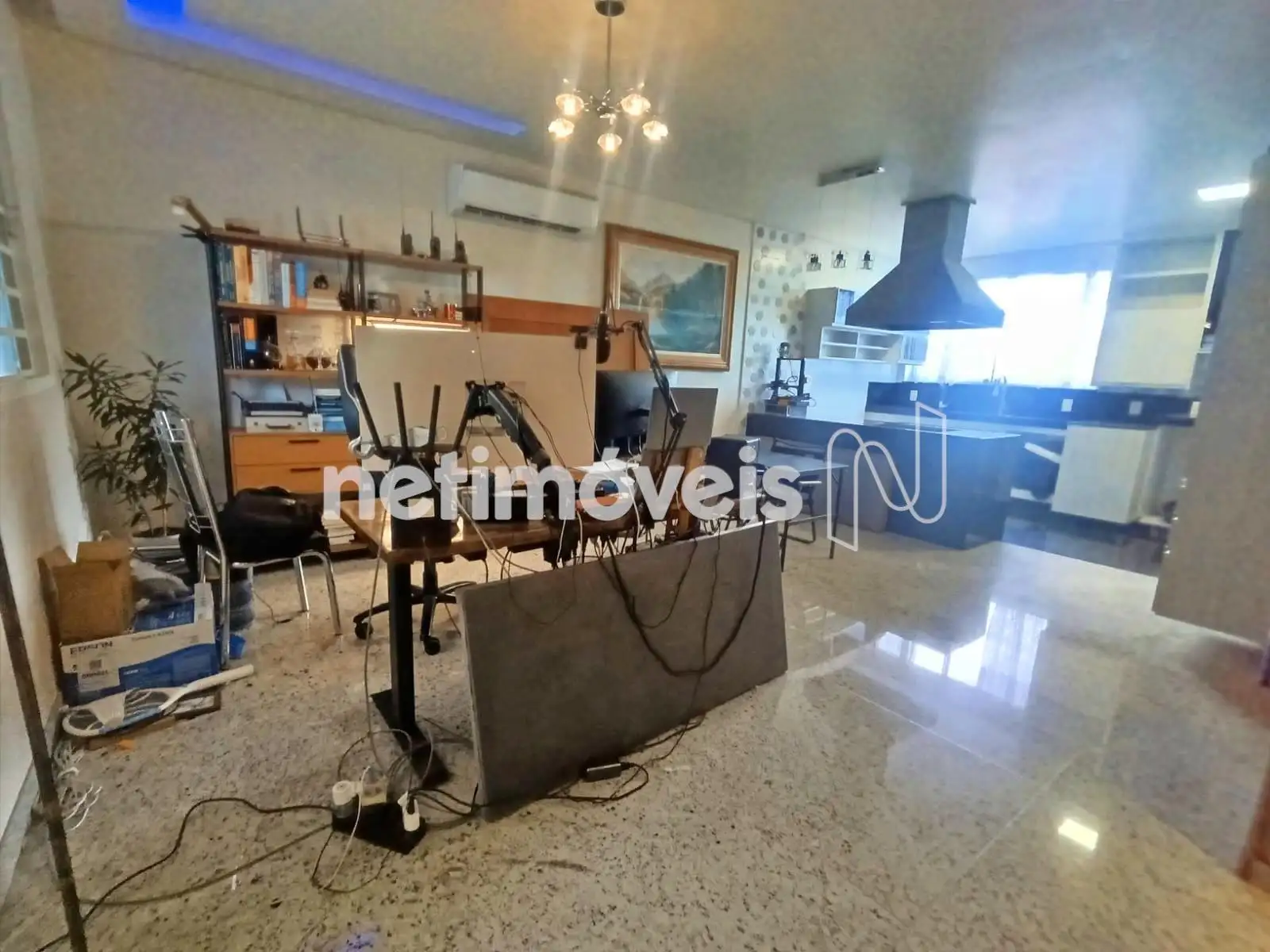 Sala da segunda moradia