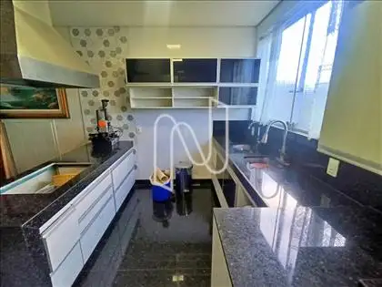Cozinha da segunda moradia   