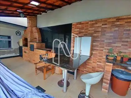  Espaço Gourmetcom fogão a lenha e churrasque
