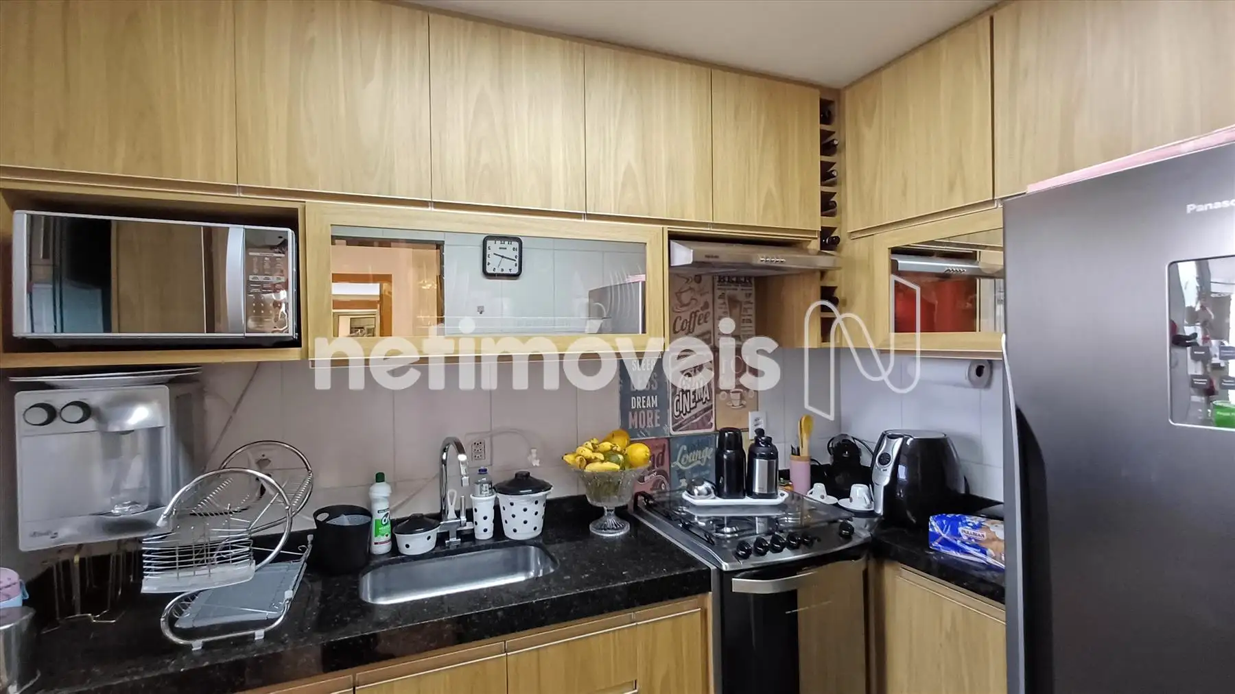 Armários da cozinha