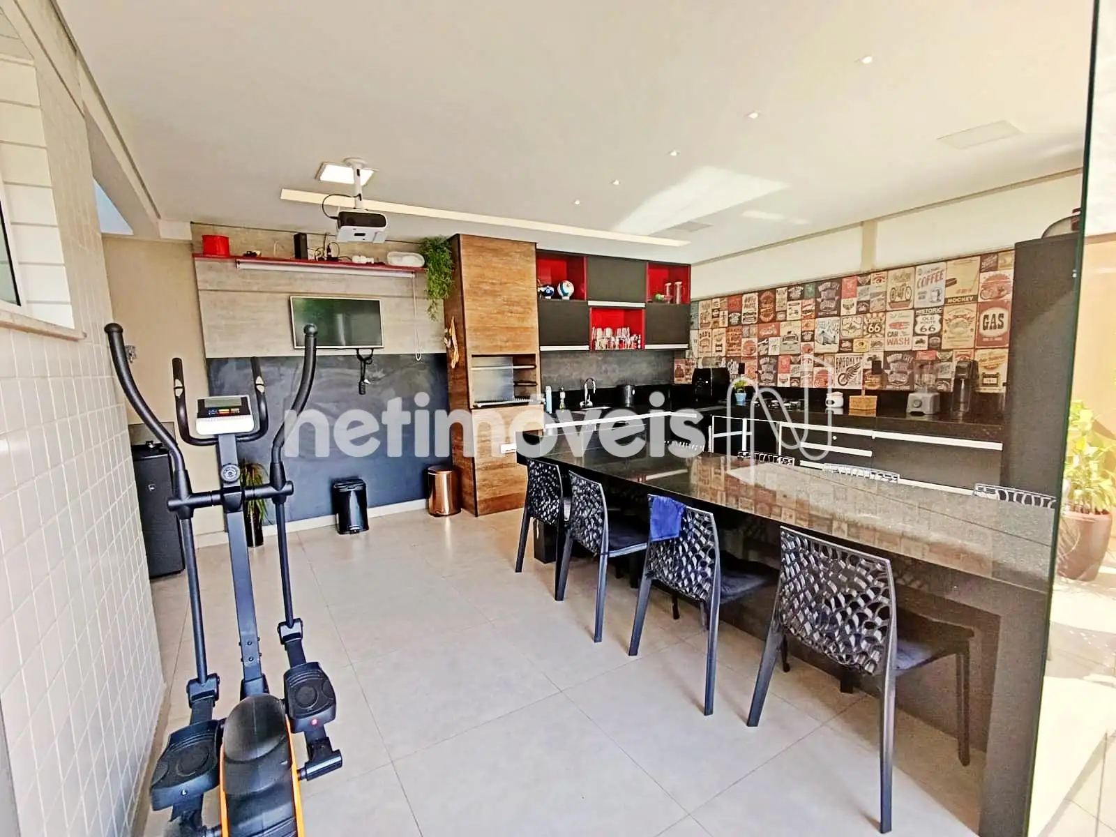 área externa gourmet