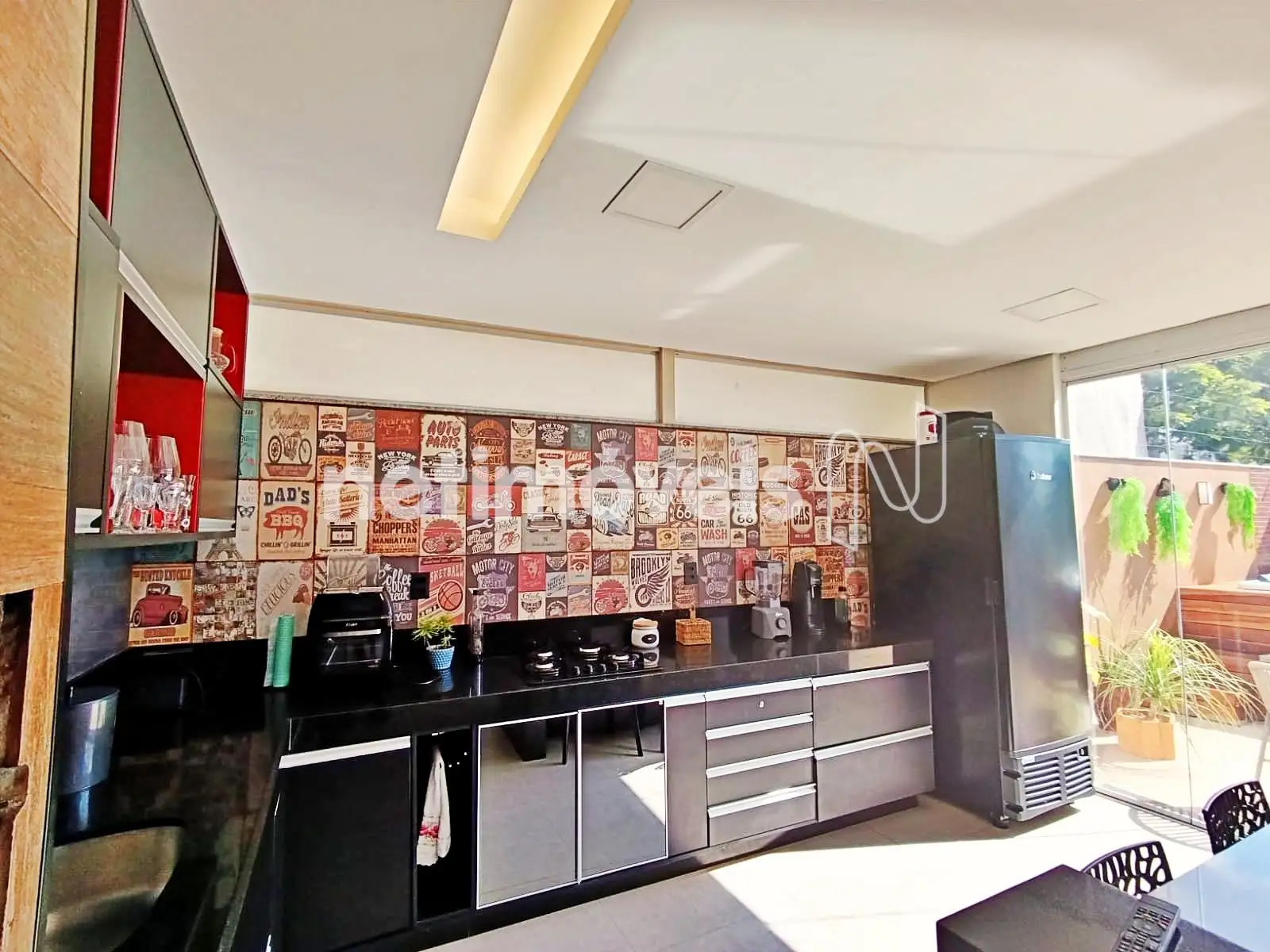 área externa gourmet