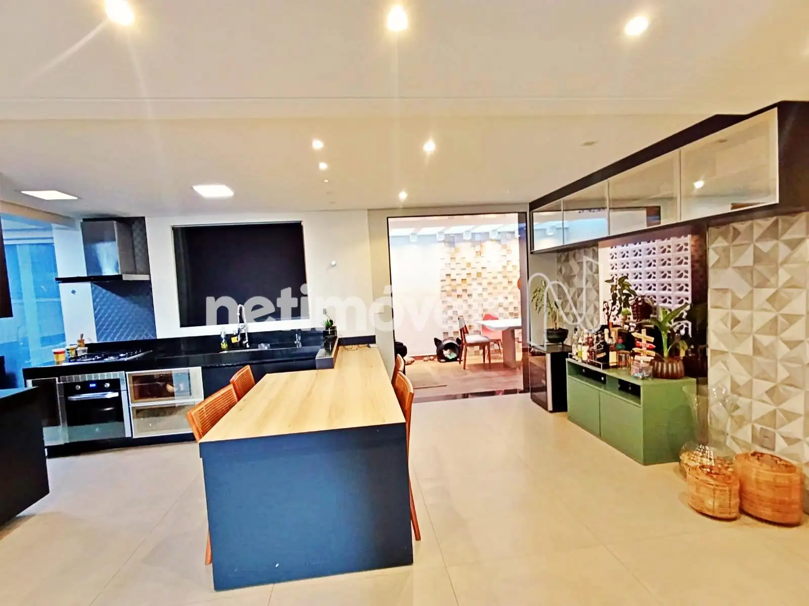 cozinha integrada a sala