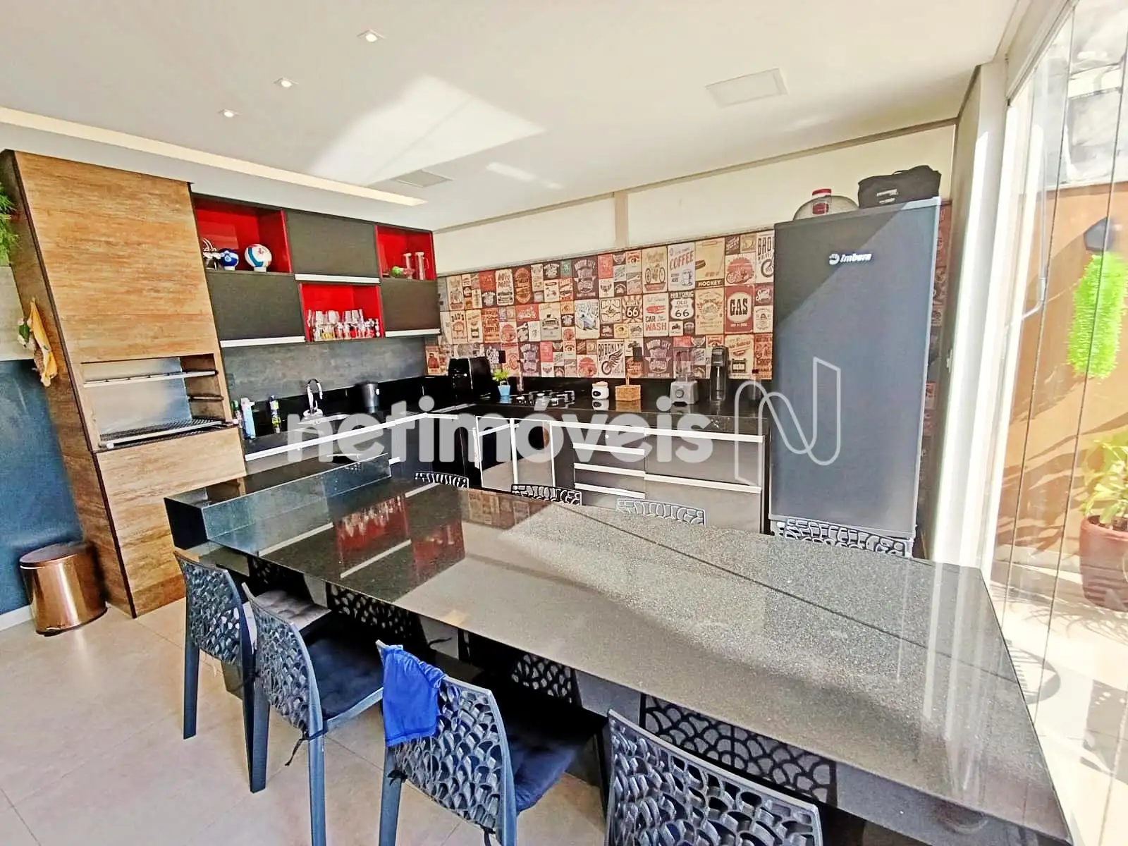 área externa gourmet