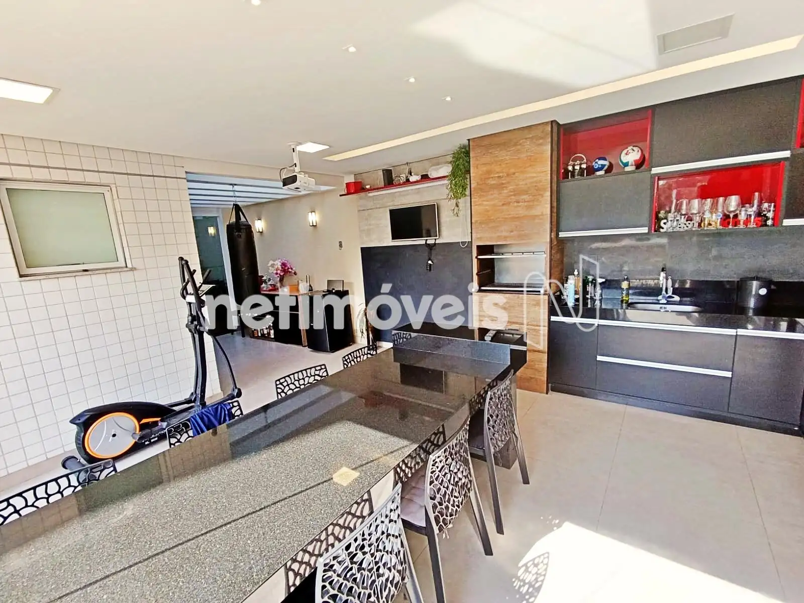 área externa gourmet