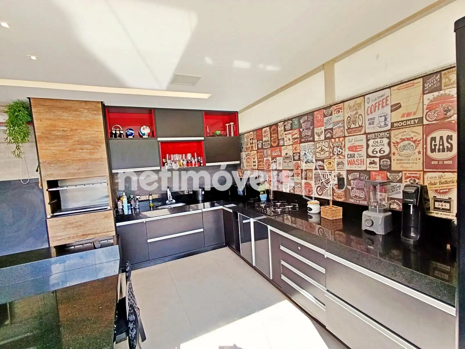 área externa gourmet