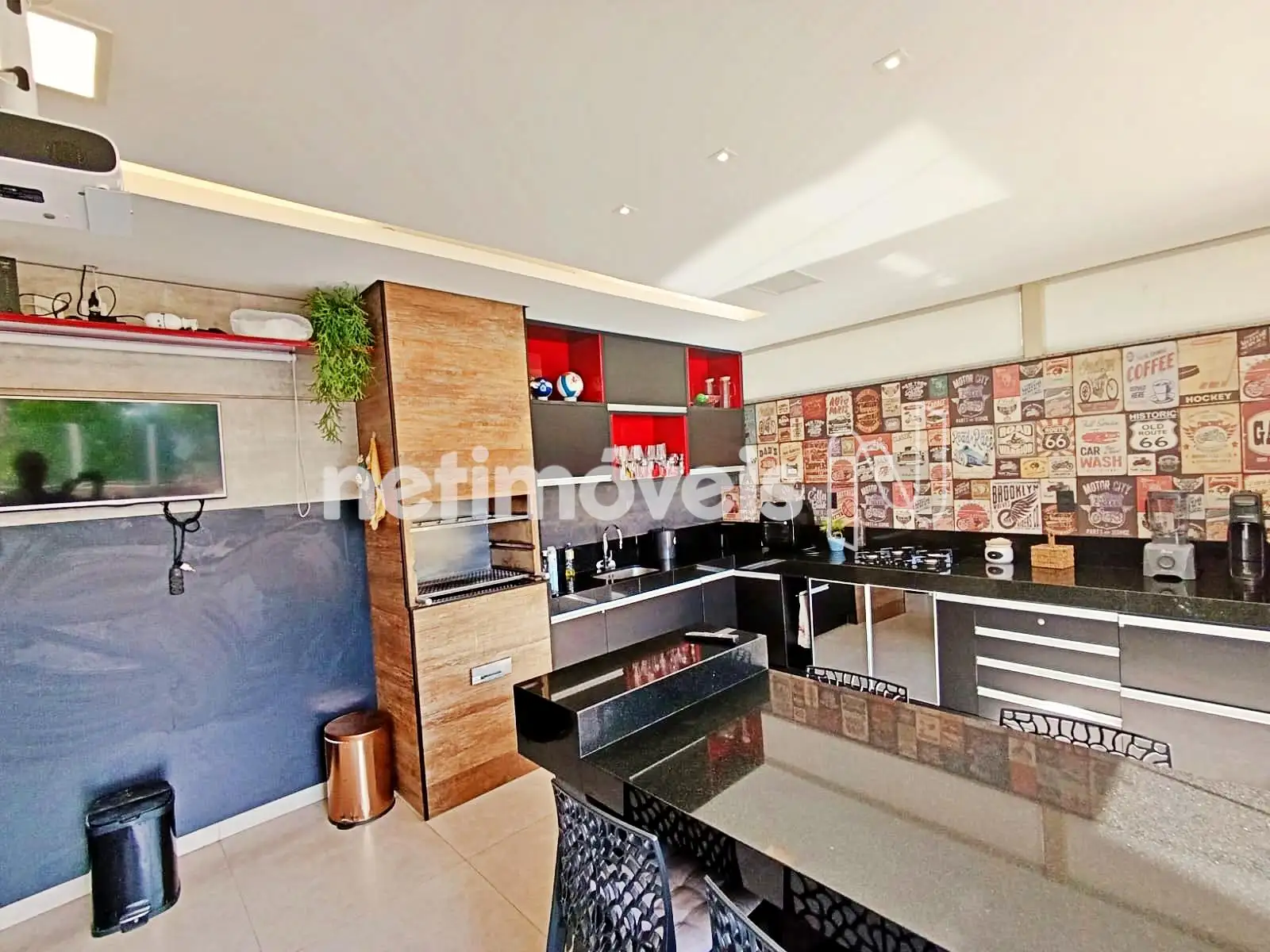 área externa gourmet