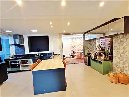 cozinha integrada a sala 