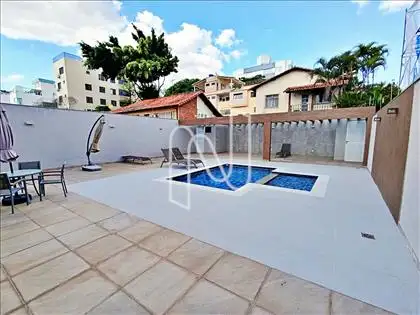 área comum prédio c/ piscina 