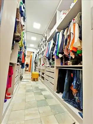 closet do quarto suíte 
