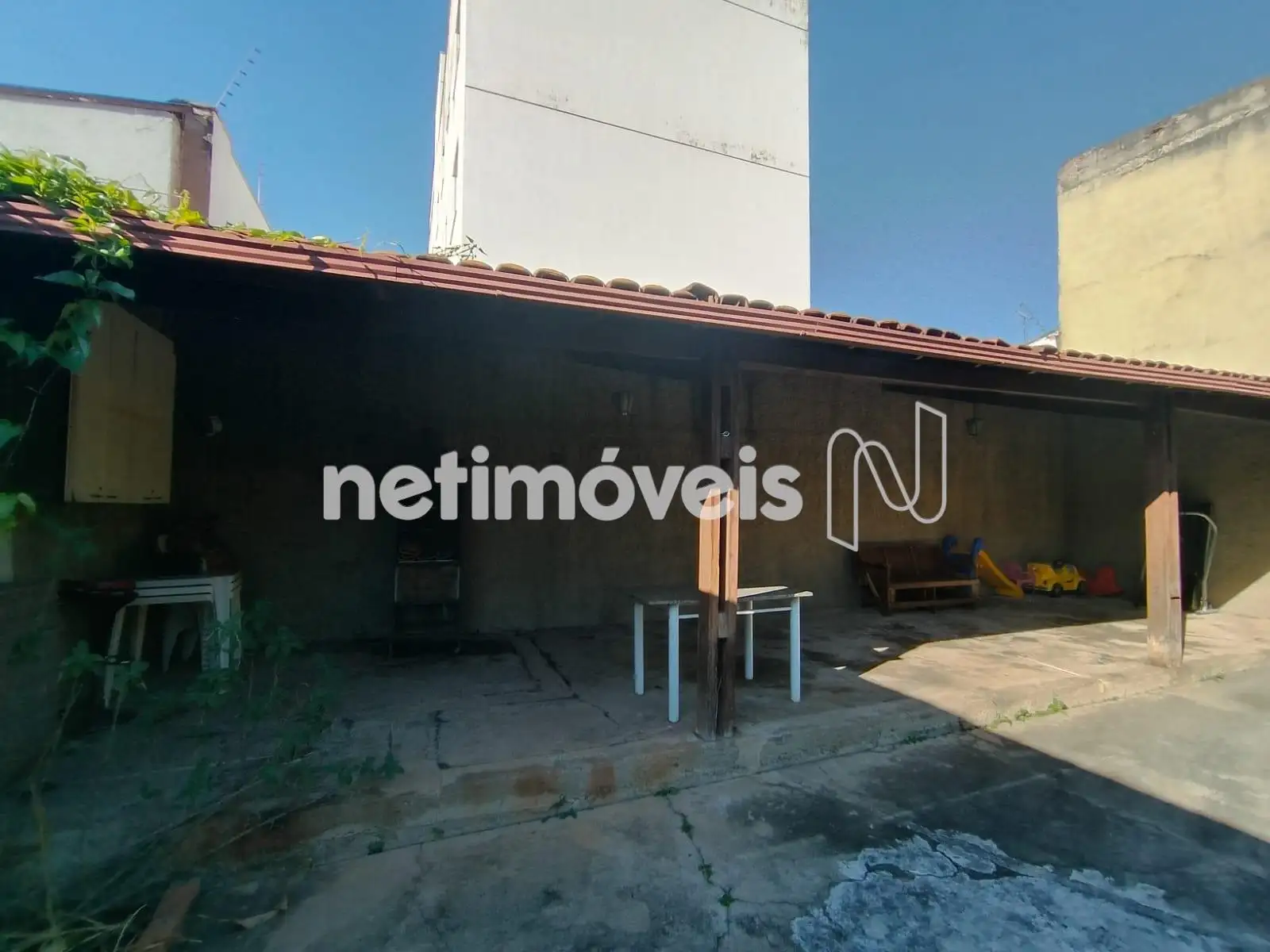 Vista da área gourmet (espaço lazer)