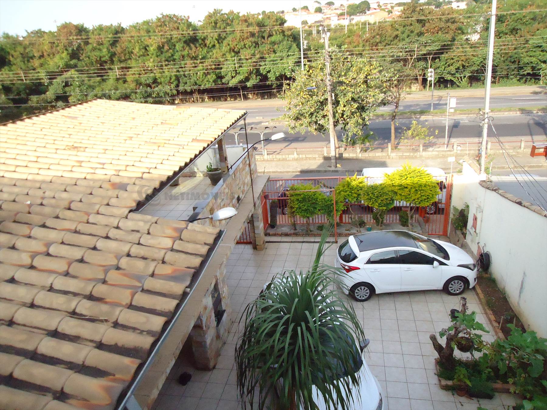 Vista panorâmica da casa
