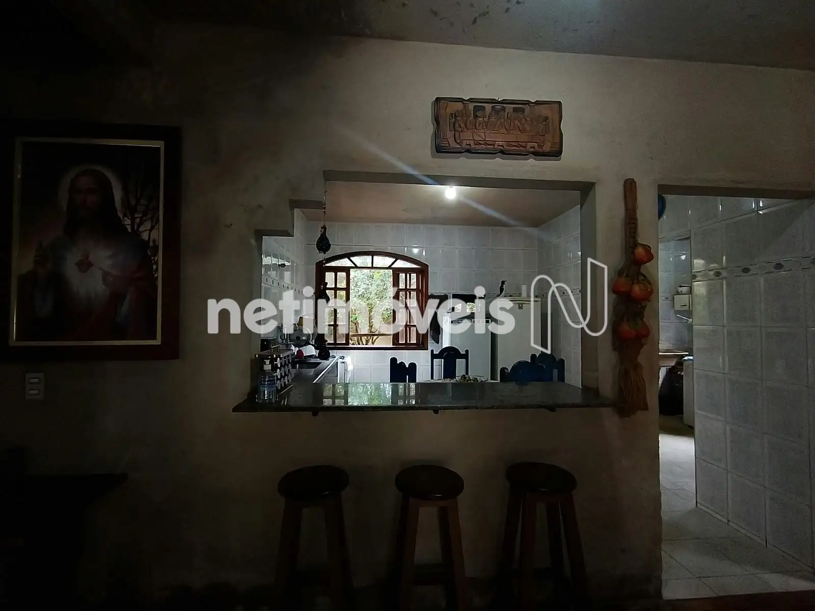 Cozinha integrada com sala de jantar