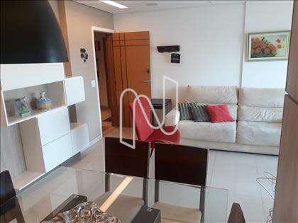 Sala para dois ambientes definidos