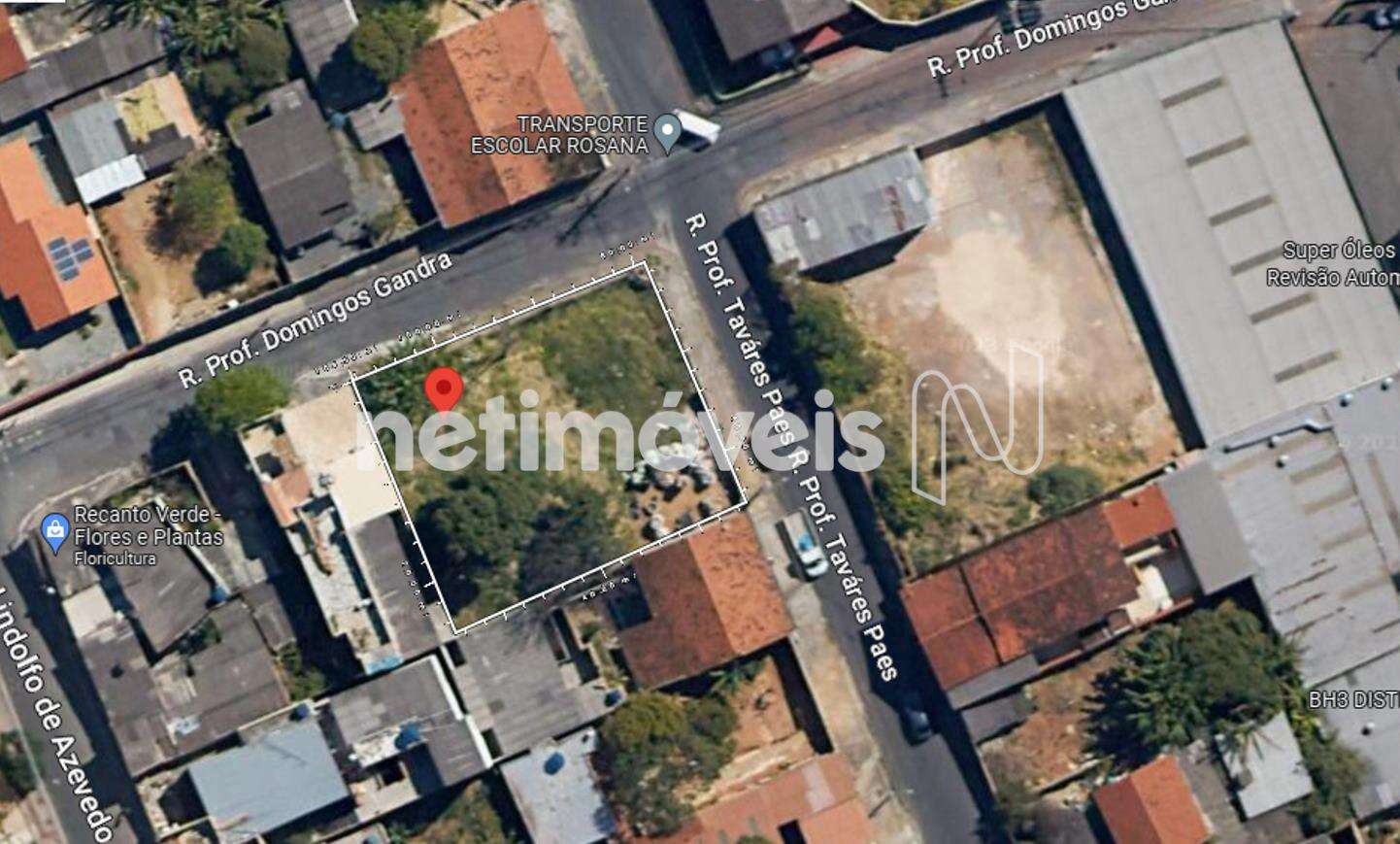 Vista aérea do terreno 