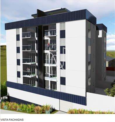 Projeto de apartamentos com varanda