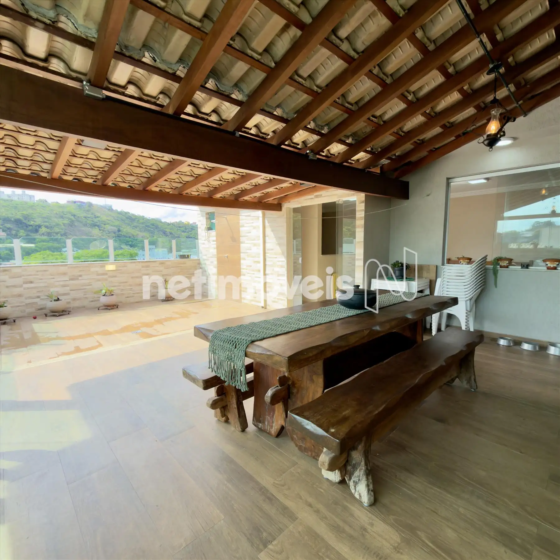 Terraço + vista panorâmica