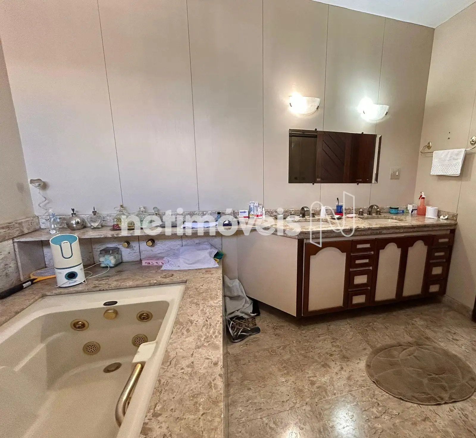 Banho suíte master outro ângulo