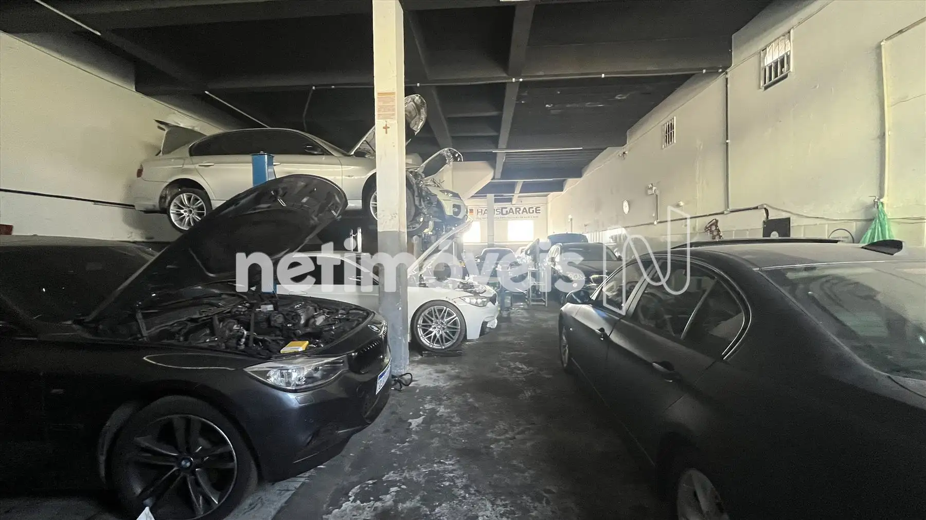 Oficina vista da entrada