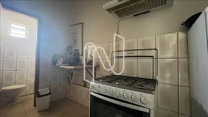 Cozinha com banheiro 