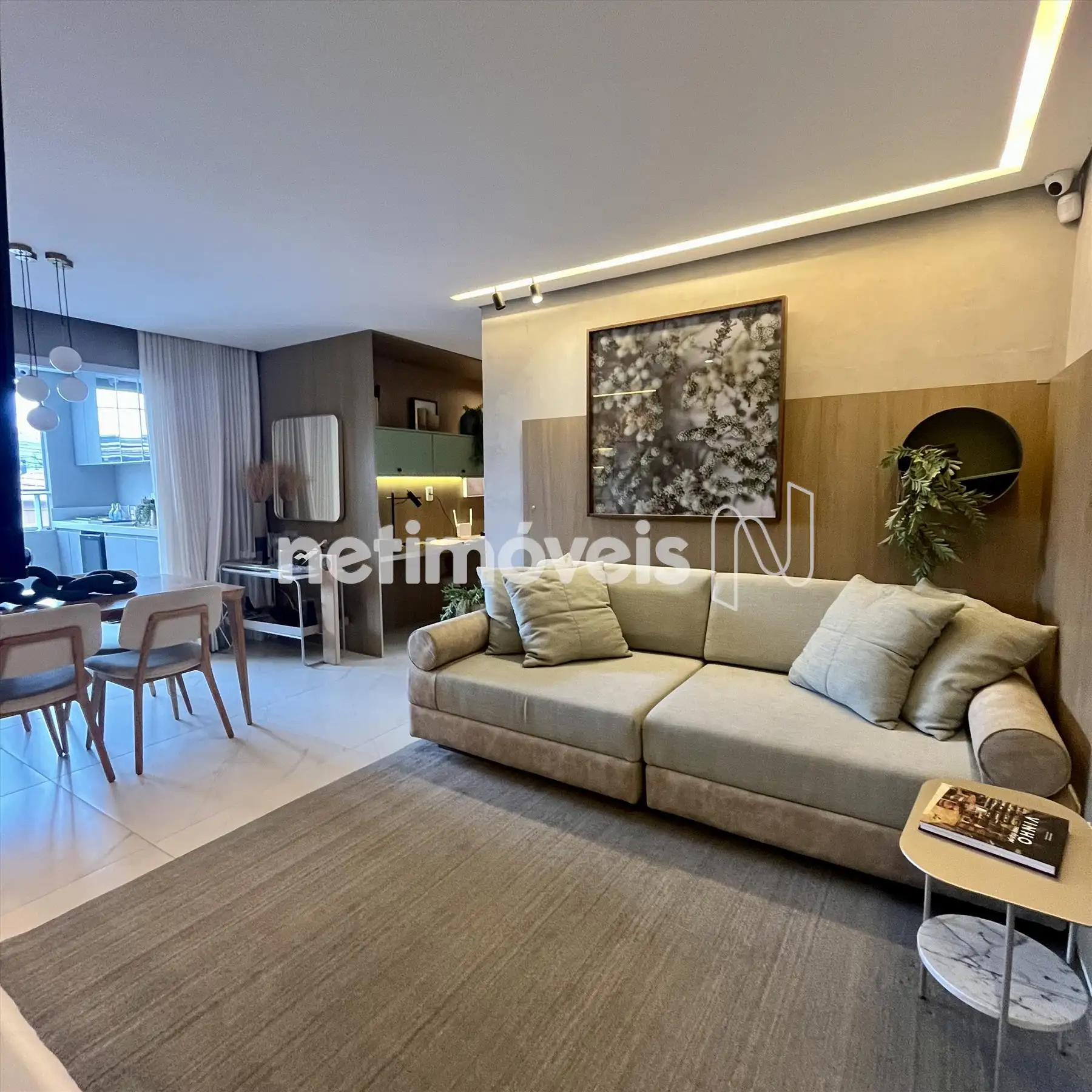 Sala de estar - apto decorado