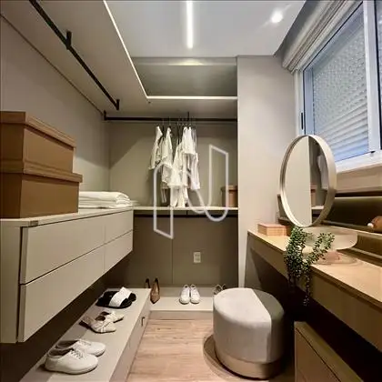 Closet ou segundo quarto - apto decorado