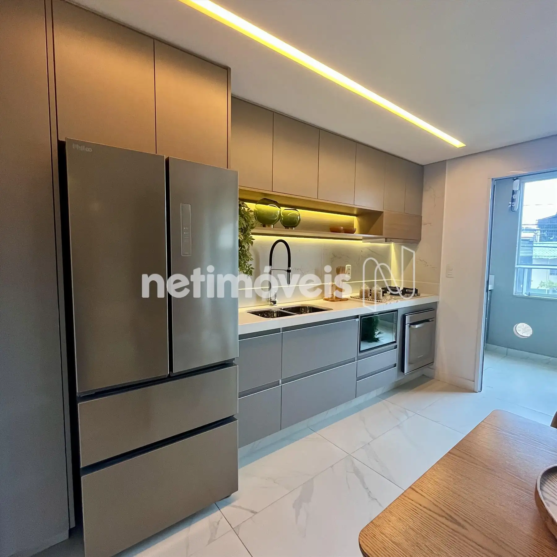 Cozinha apto decorado