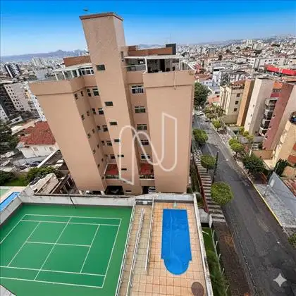 Vista parcial do lazer do prédio.