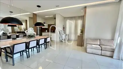 Espaço gourmet mobiliado