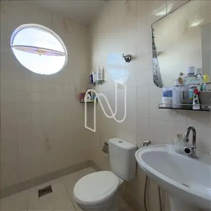 Banho da suíte barracão